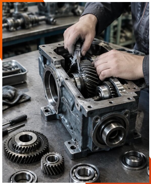 Ремонт редукторов станков с выездом в Ишим